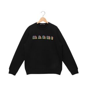 *NWT* Marni Kids Big Boys Logo Sweatshirt Black 14Y